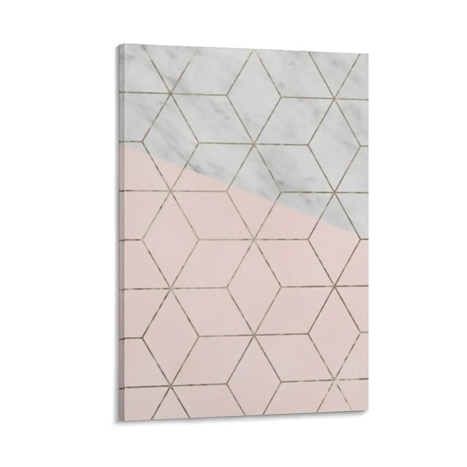 

Florence dreams - marble geometric Canvas Painting room decor Posters on the wall wall decor