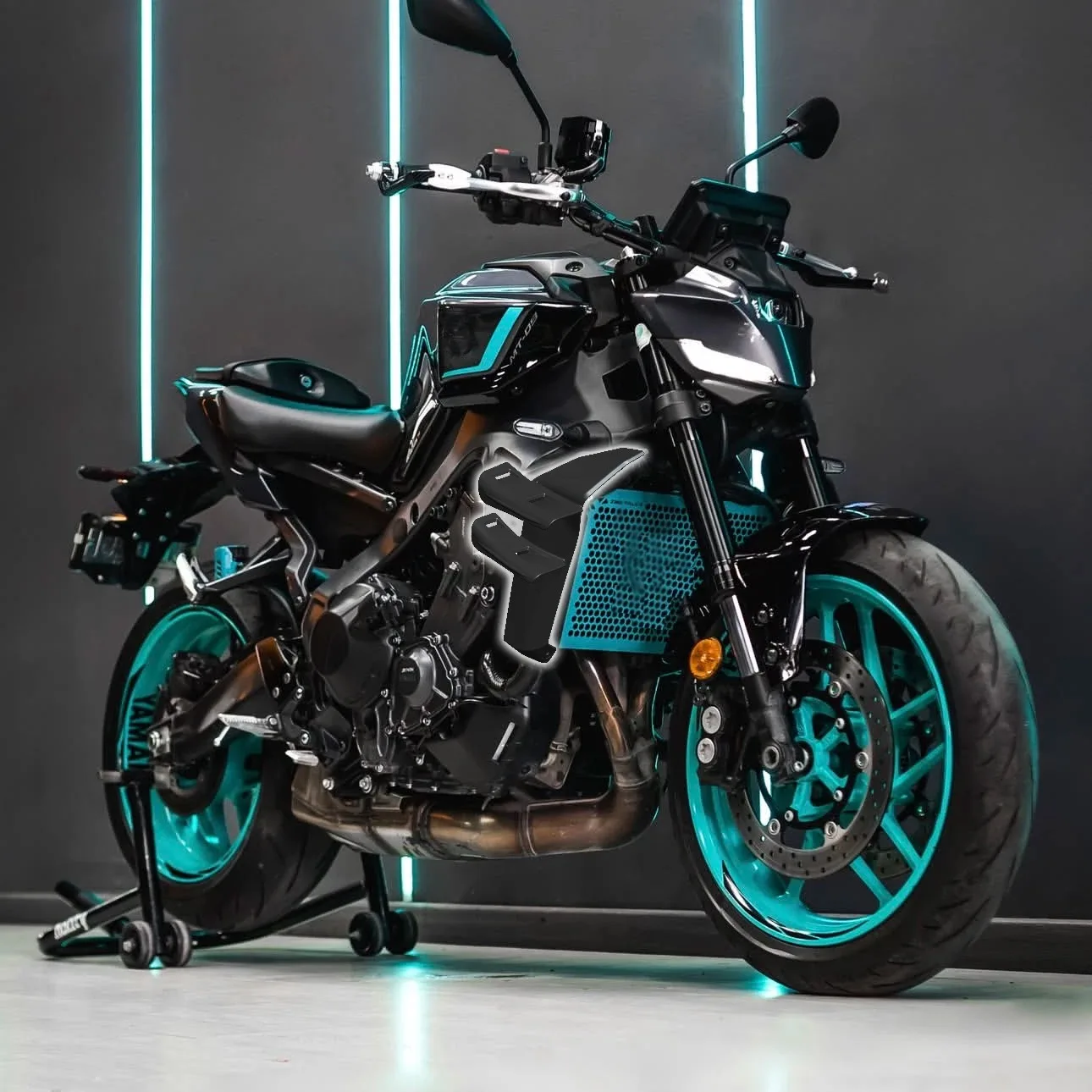 لياماها MT-09 / SP GEN 4 2024-2025 جناح جانبي سبويلر جانبي سبويلر أمامي MT09 2024 2025 سبويلر أمامي سبويلر سفلي