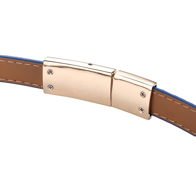 Damen-Gürtel aus dünnem Leder für Kleid, verstellbar, elastisch, dünn, Cinch-Taille mit Legierungsschnalle für Damen, Hochzeitskleid-Dekoration – Detail 9