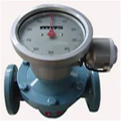 LanYuXuanCustomized Digital Cast Iron Flow Sensor Hydraulic Oil Flow Meter Positive Displacement Gear Flow Meter