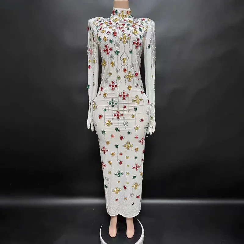 

dress colorful diamond luxury sexy Black velvet dress birthday party evening