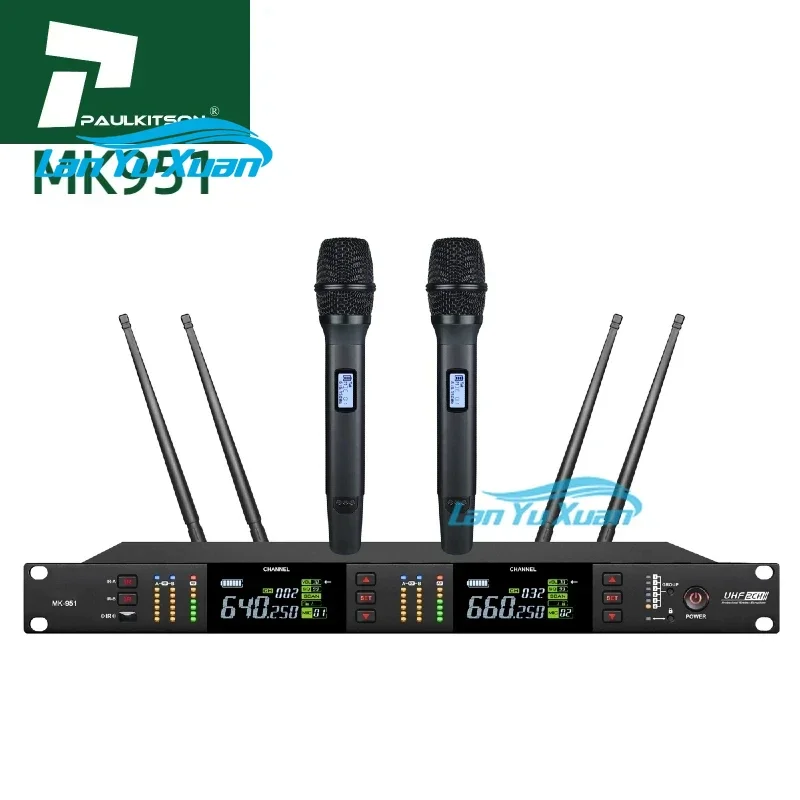

reless Microphone Professional Music System Uhf Wireless Microphone and Accessories
