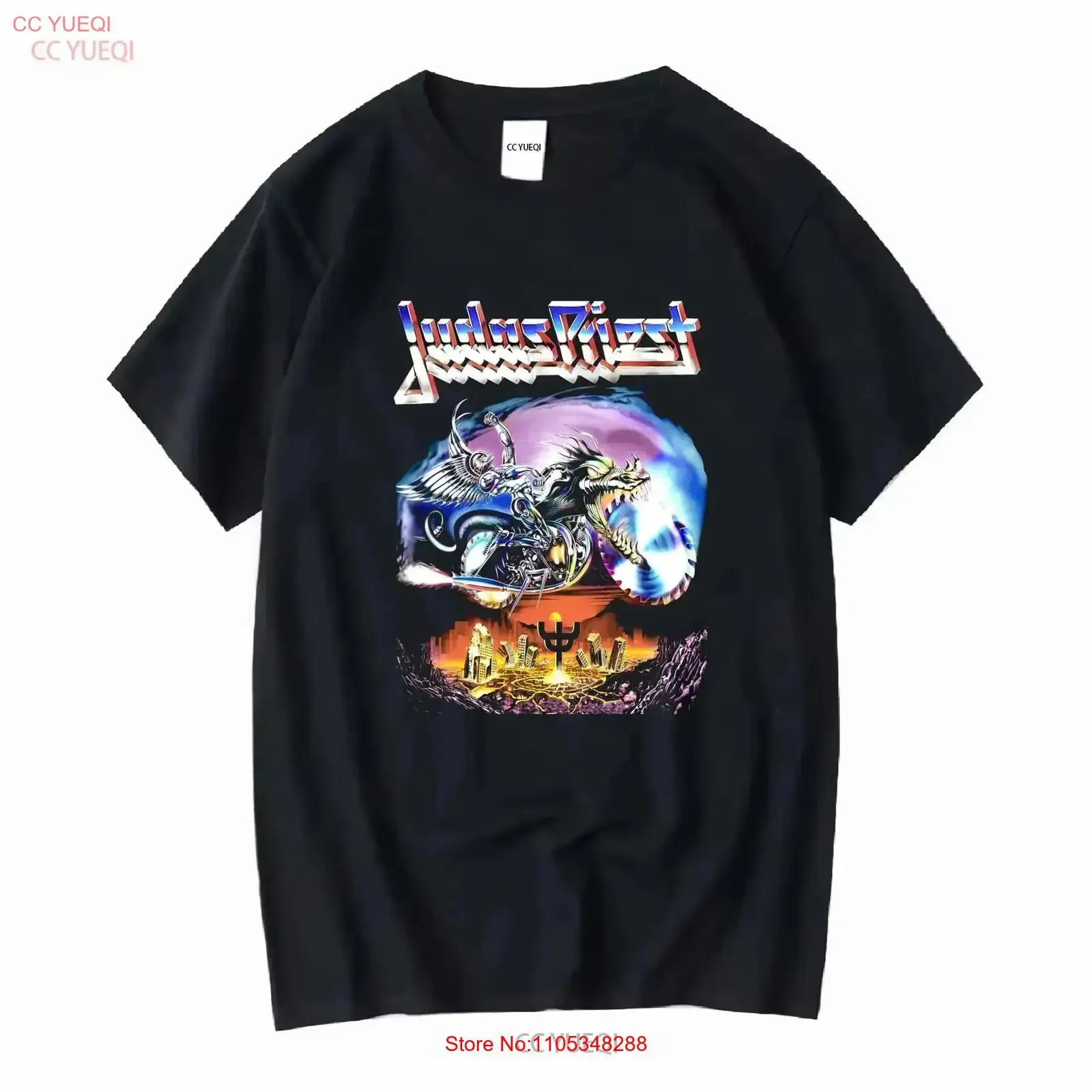 Judas Priest Painkiller Summer Tour 91 Vintage 1991 T Shirt UNWORN Concert Washed Top For Everyday Wear homme vintage Washed