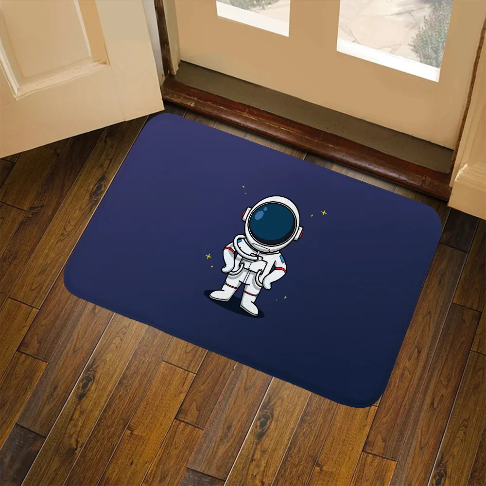 

Astronaut Bath Mats Bathroom Mat Foot Mat Things for the Home Accsessories Aesthetic Room Rug Kitchen Carpet Rugs Door Doormat