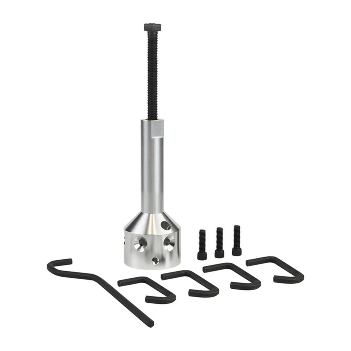 

ABKY-UP-1 Ultimate Hub Съемник лопастей вентилятора, сверхмощный съемник вентилятора для ременного привода 5/8 дюймов и 1/2 дюйма, валы двигателя с прямым приводом