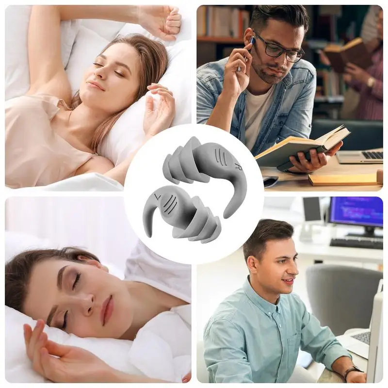 Sleep Earplugs For Snoring Ear Plugs Noise Blocking Sleep Must Have Reduce Noice Ear Plugs For Women Men For Plane Train Car