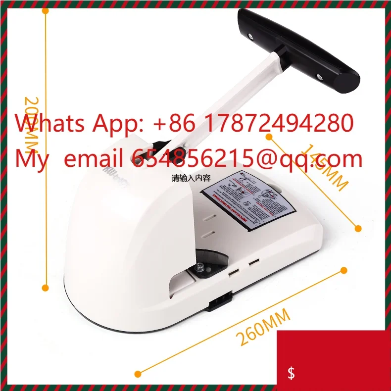 6 in 1 Manual Paper Corner Rounder Cutter Multi-function Punching Machine 9521