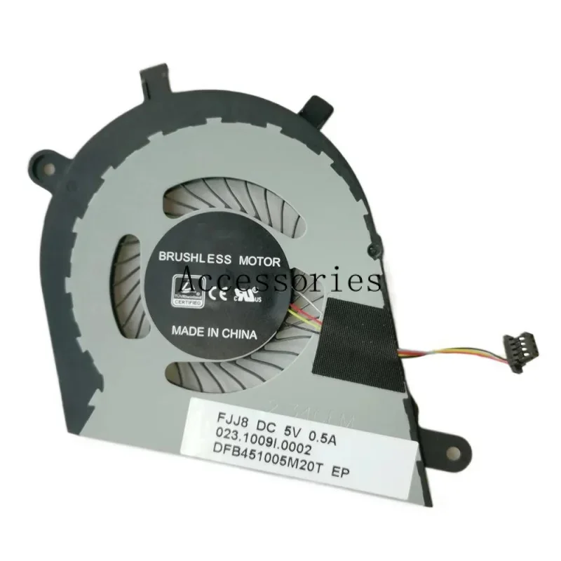 Ventilateur de refroidissement pour DELL Inspiron 13 7373 7370 5505T 5705T, refroidisseur d'aquarium 0DJFK0 TFB451005M20T FJJ8 023.1009I.0002