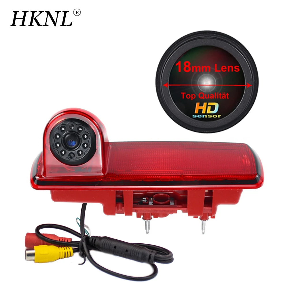 

HD CCD Car Backup Camera For Opel Vauxhall Vivaro ab Fiat Talento Renault Traffic III 3 Nissan NV300 Primastar 3.Brake Light Van