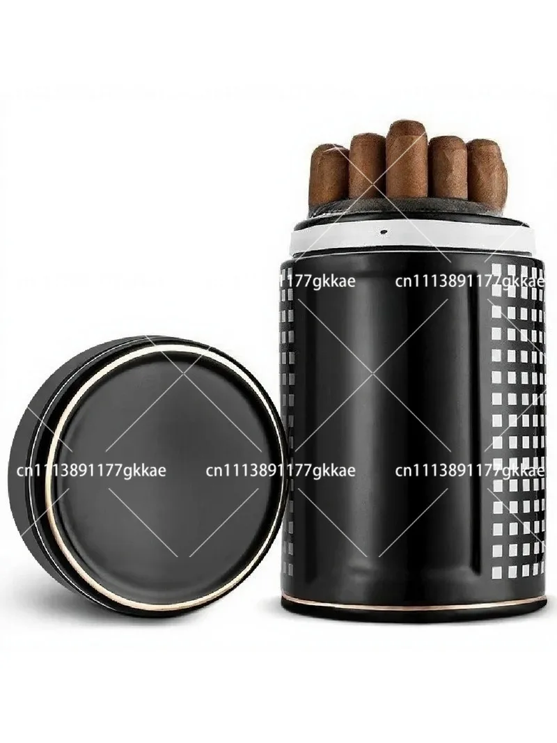 Travel Portable Cigar Humidifier Box for Keeping Cigars Fresh on the Go
