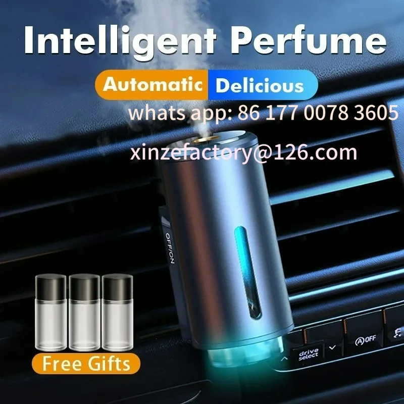 

Customizable Car Electric Air Diffuser Aroma Car Air Vent Humidifier Mist Aromatherapy Car Air Freshener For Removing Odors