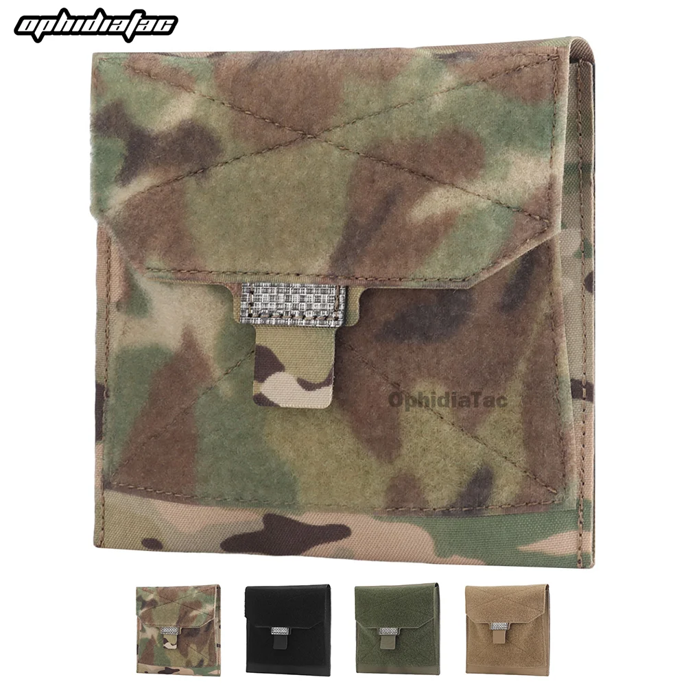 

OphidianTac Molle Plate Carrier Map Pack Hiking Travel Outdoor Sports Gear Storage Bag Hunting Vest Front Accessories