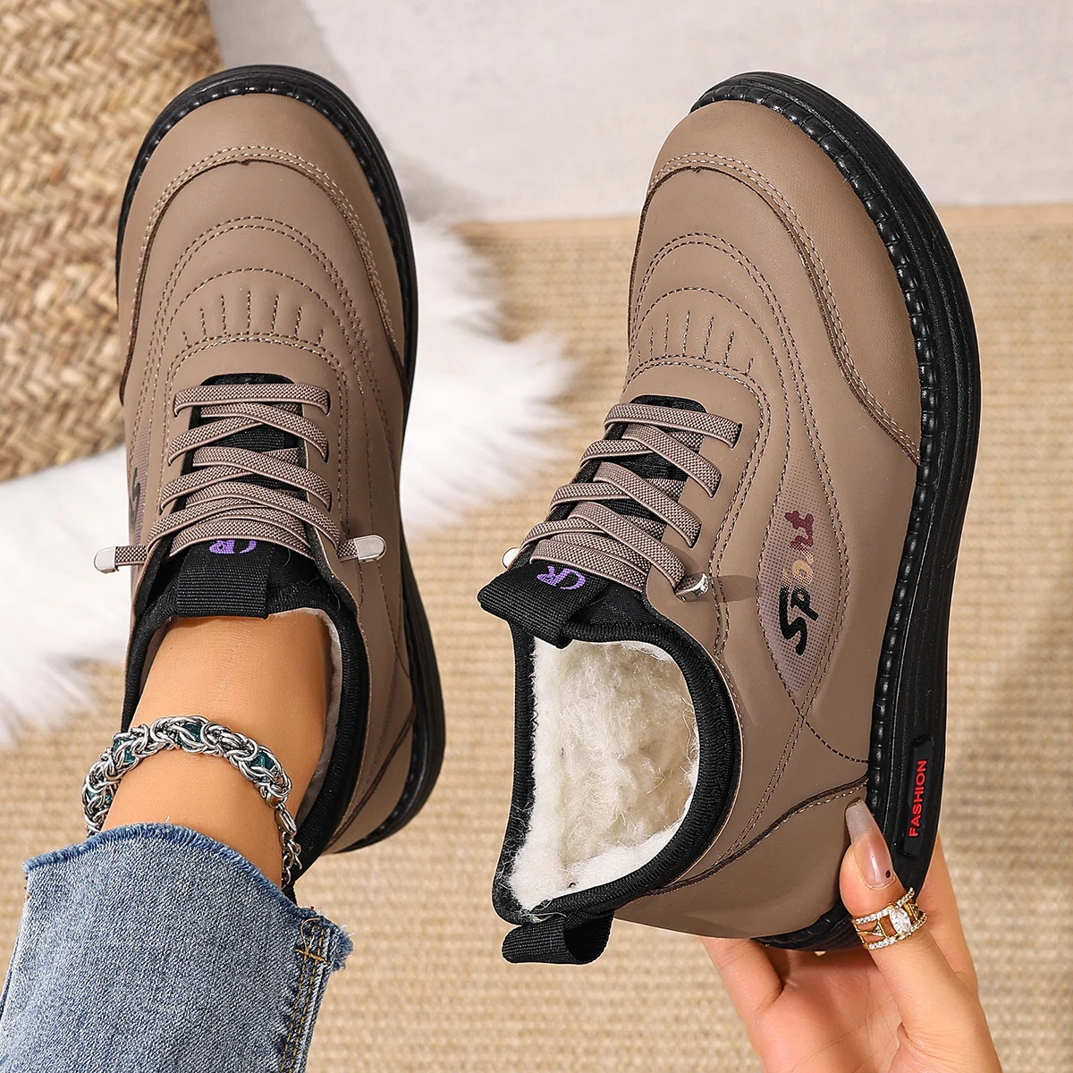 

2025 Winter New Women's Casual Cotton Shoes Fashion Comfortable Warm Slip-resistant Durable Free Shipping Women's Cotton