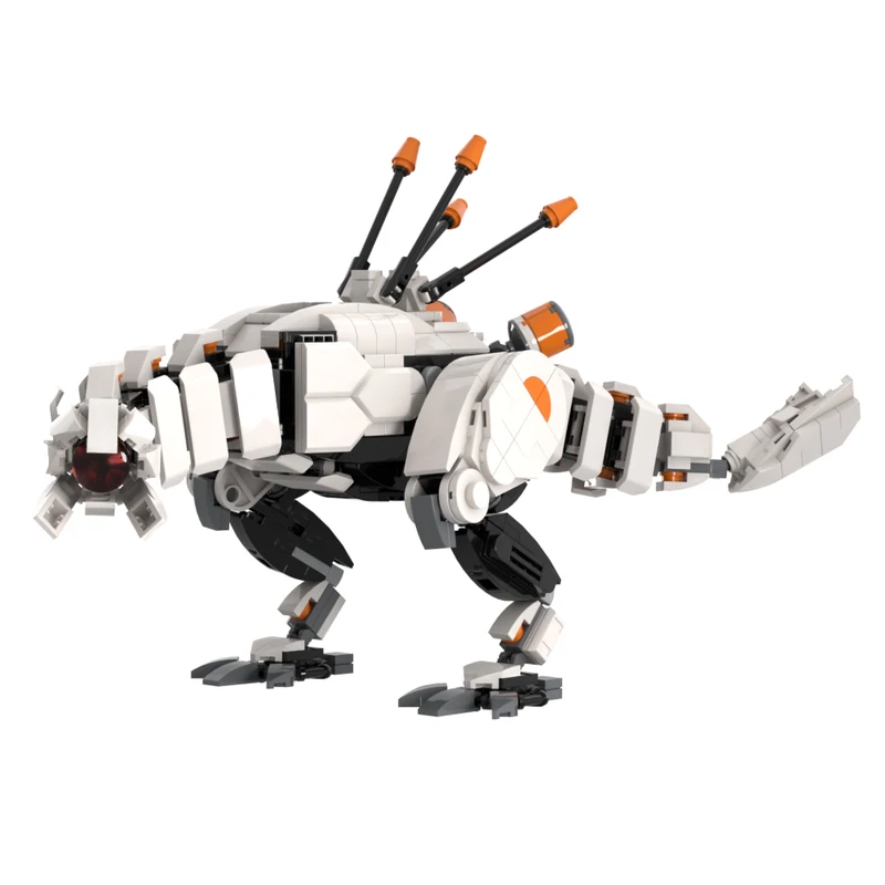 BiludMoc Horizon Thunderjaw Building Blocks Set Game Strange Dinosaur Model Brick DIY Toys Adult Child Birthday Christmas Gifts