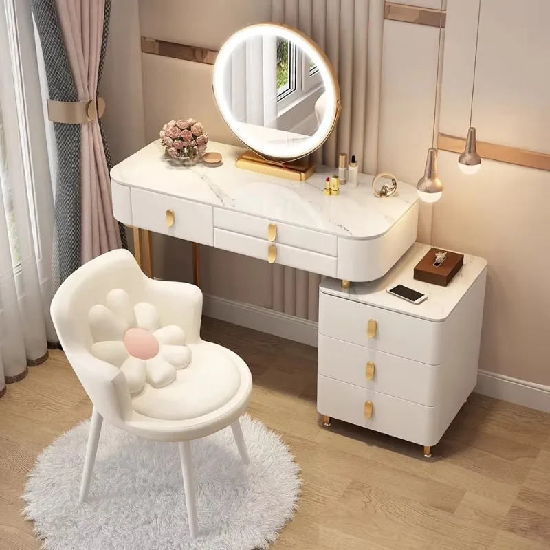 

Drawer Makeup Vanity Table Luxury Bedroom Girls Simple Dressing Table Multifunctional Style Artist Schminktisch Home Furniture