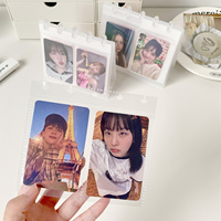 Ins Style Photo Holder for 3.5inch Photo K-Pop Idol Photocard Holder Album Table Desktop Decoraiton Polaroid Photo Album Gallery
