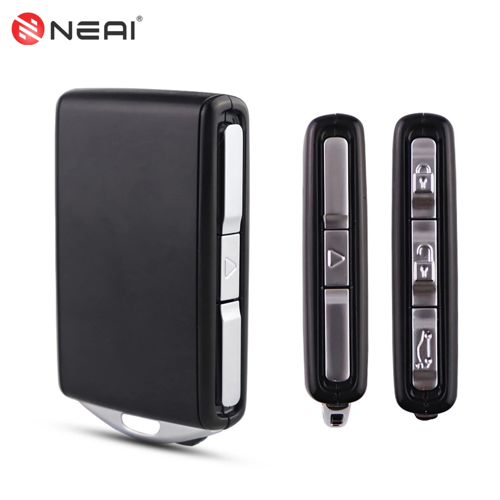 

NEAI Remote Control Car Key Shell Case For Volvo XC40 XC90 S60 V90 XC60 S90 V60 C40 EX90 T5 T6 T8 2016-2021 4 Button Fob Cover