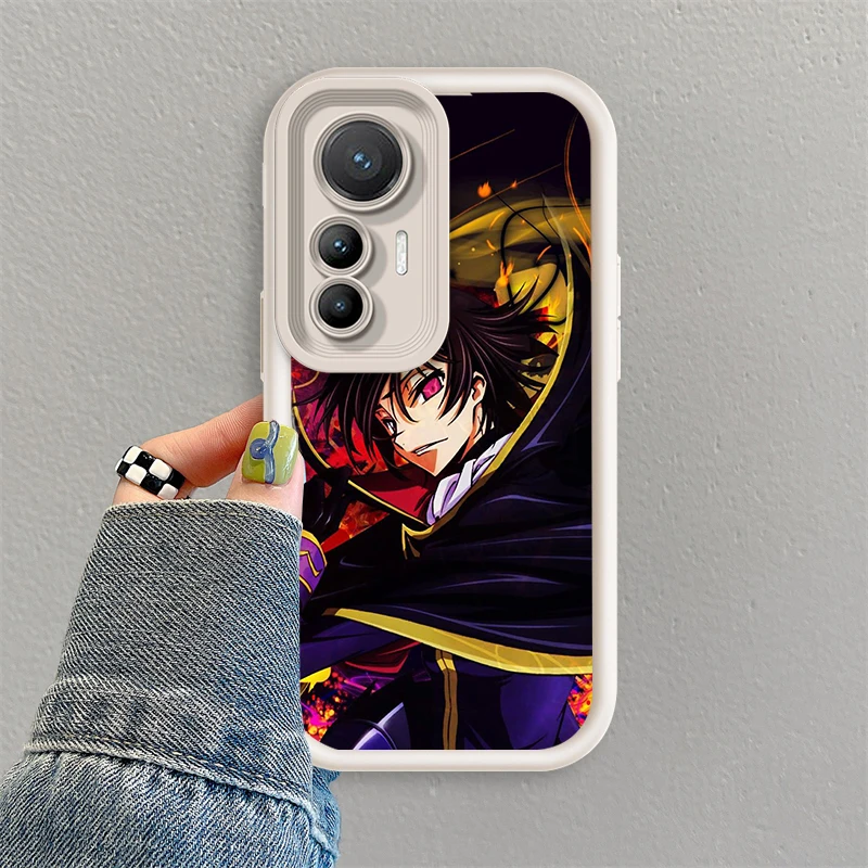 Anime C-Code G-Geass Cool Eye Ladder For Xiaomi MI 14 12T 11 Lite Poco M3 X5 X4 F5 F4 F3 F2 GT Pro 5G Soft Phone Case