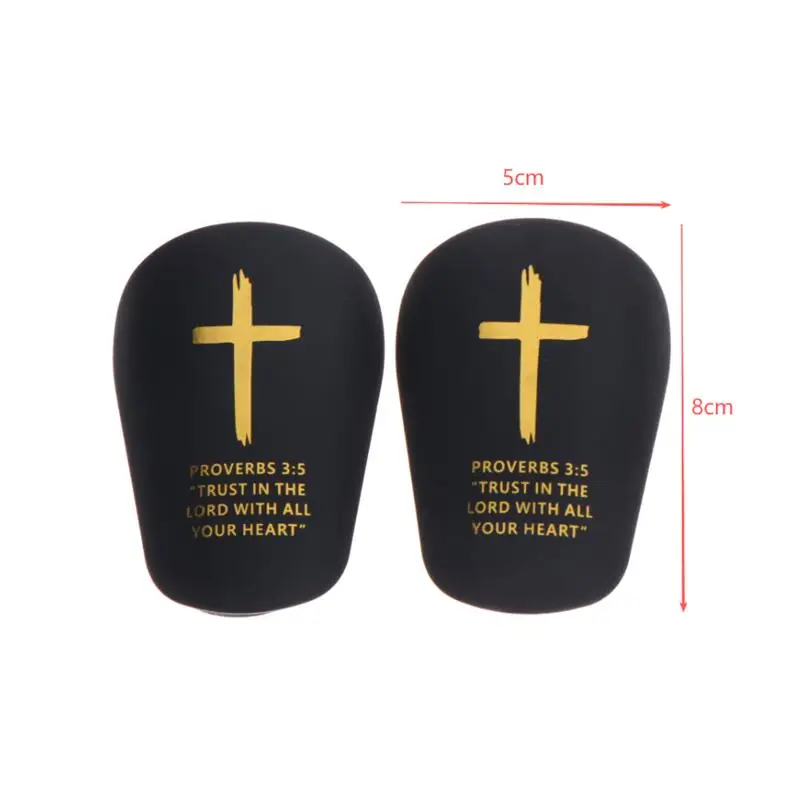 1Pair Christ Shin Guards With BibleVerse Soccer Football Protective Pads For Adults & Youth, Inspirational Sports Gear