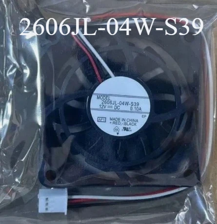 Brand New 2606JL-04W-S39 AF1 DC 12V 0.1A 70X70X15Mm 3-Wire Server Cooling Fan Expedited Shipping