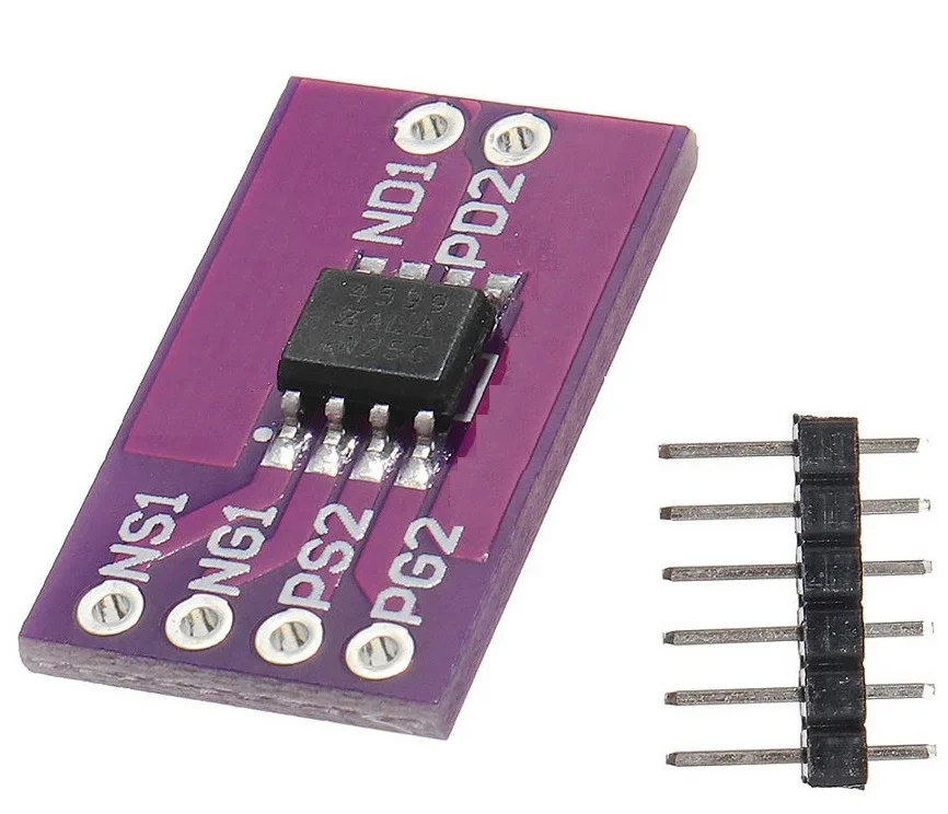 1X Si4599 N and P Channel 40V (D -S) MOSFET Module Expansion Board