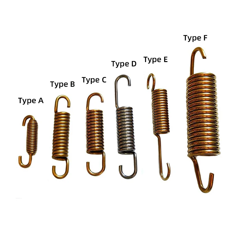 1PCS Kickstand Spring For Motorcycle Modification Titanium Alloy Spring Support/ Dirt Pit Bike Thickened Tension Spring