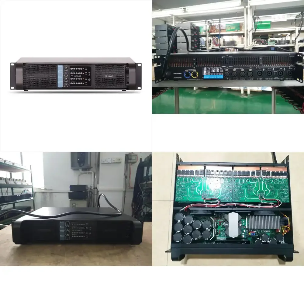 

Мощный профессиональный усилитель мощности FP1000 с 4 каналами, 4200 Вт, класс TD, по низкой цене