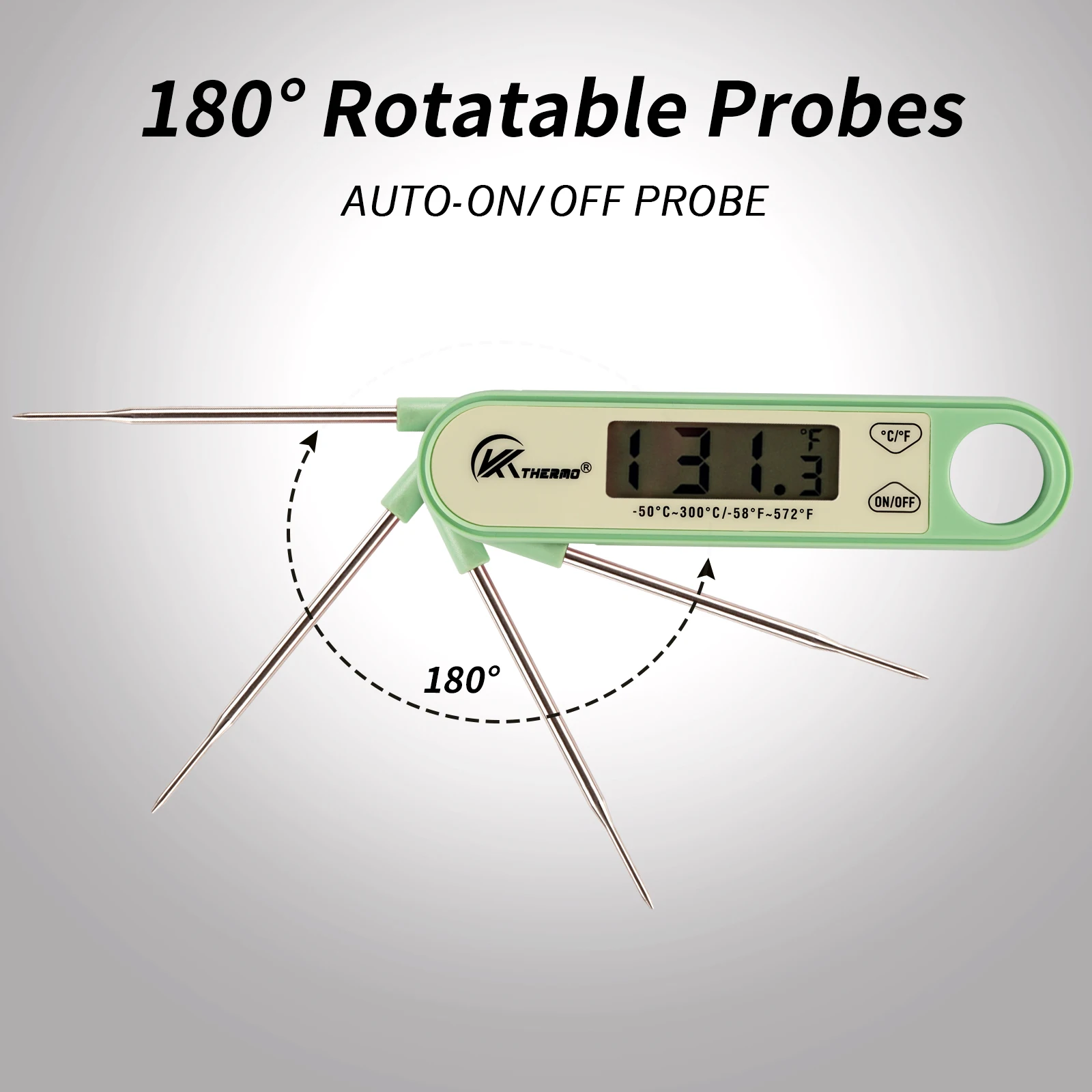 Digitale opvouwbare voedselthe - Instant Read Thermometer recensie en prijs