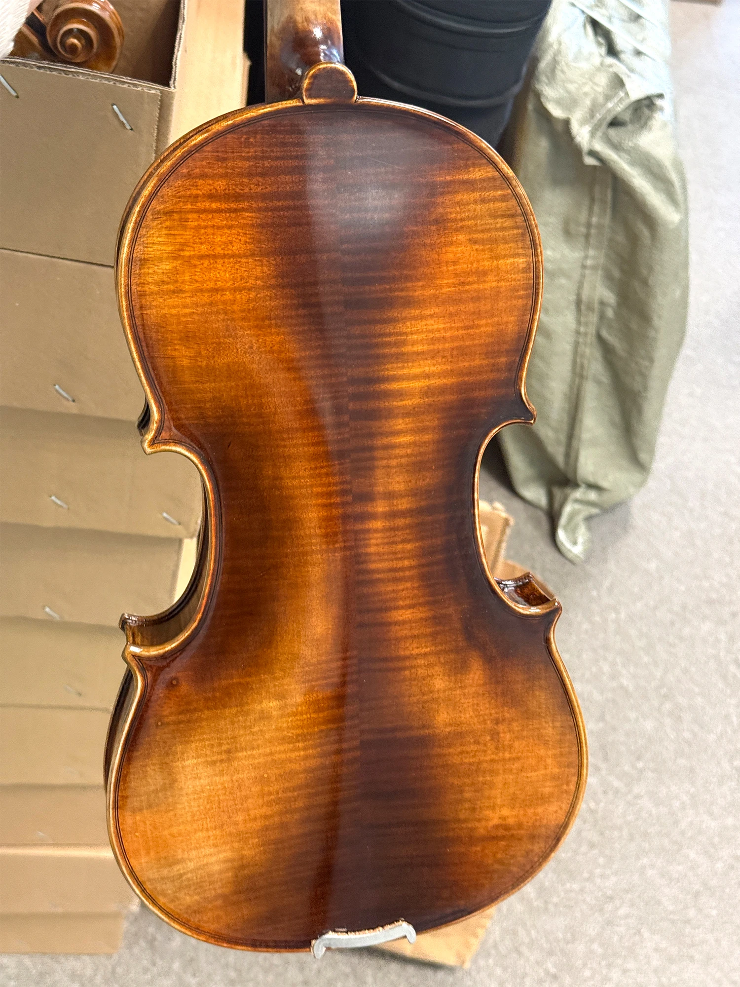 Professional Violin 4/4, Replica of the 1715 Stradivarius Violin, Handcrafted by a Master Luthier with 30 Years of Experience
