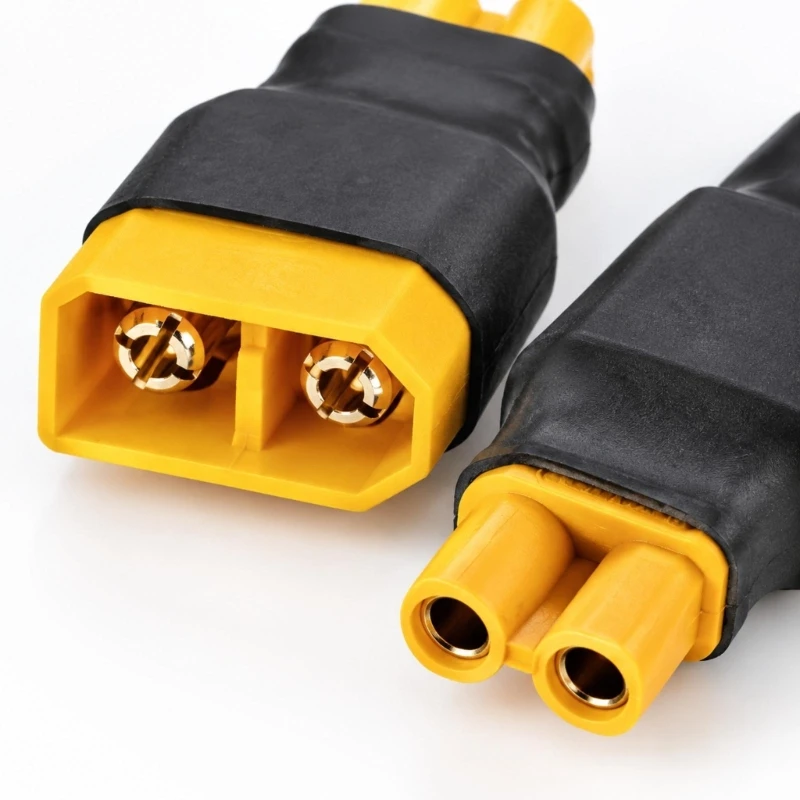 XT30 to 60 Power Junction Connector for Mismatched Battery Wiring and ESC Wiring Connecting Without Any Soldering