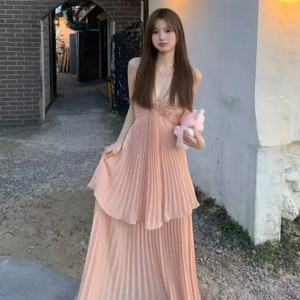 Jurken Mouwloze Damesjurk Vrouw Voor Bruiloft Winter Fluwelen Trompet Fishtail Vloerlengte Bal Banket Galajurken Chic