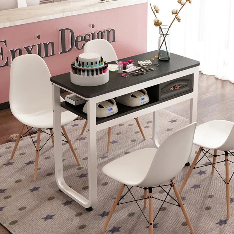 Simple Modern Nail Tables Nordic Artist Manicure Dressing Nail Tables Professional Aesthetictable Dressing Salon Furniture FYMT