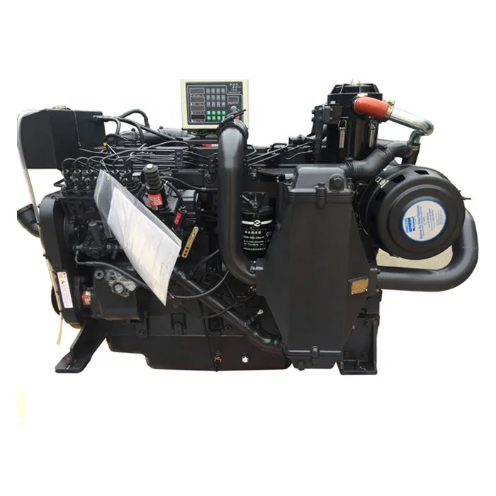 D683ZLCA9B SDEC Mesin Diesel 264KW/2430RPM Berpendingin Air Baru