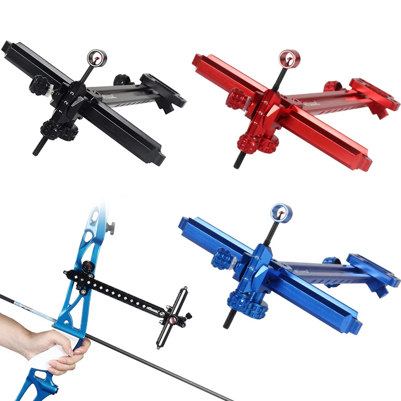 SOOHUPET Archery Bow Sight Aiming Recurve Bow Sight Adjustable Aluminum Alloy for Outdoor Shooting Hunting Accessories