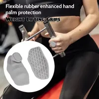 New Lifting Grips Gym Workout Gloves Non-Slip Hand Grips Protector Weightlifting Leather Palm Guard Fitness Gloves for Men Women