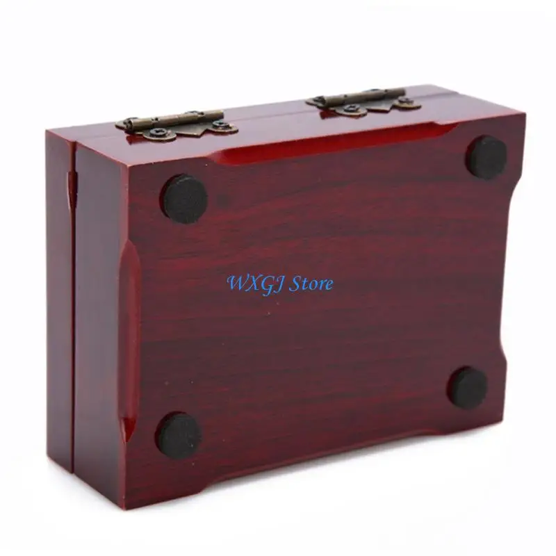 37JE Cards Container Vintage Holder Playing Cards Box