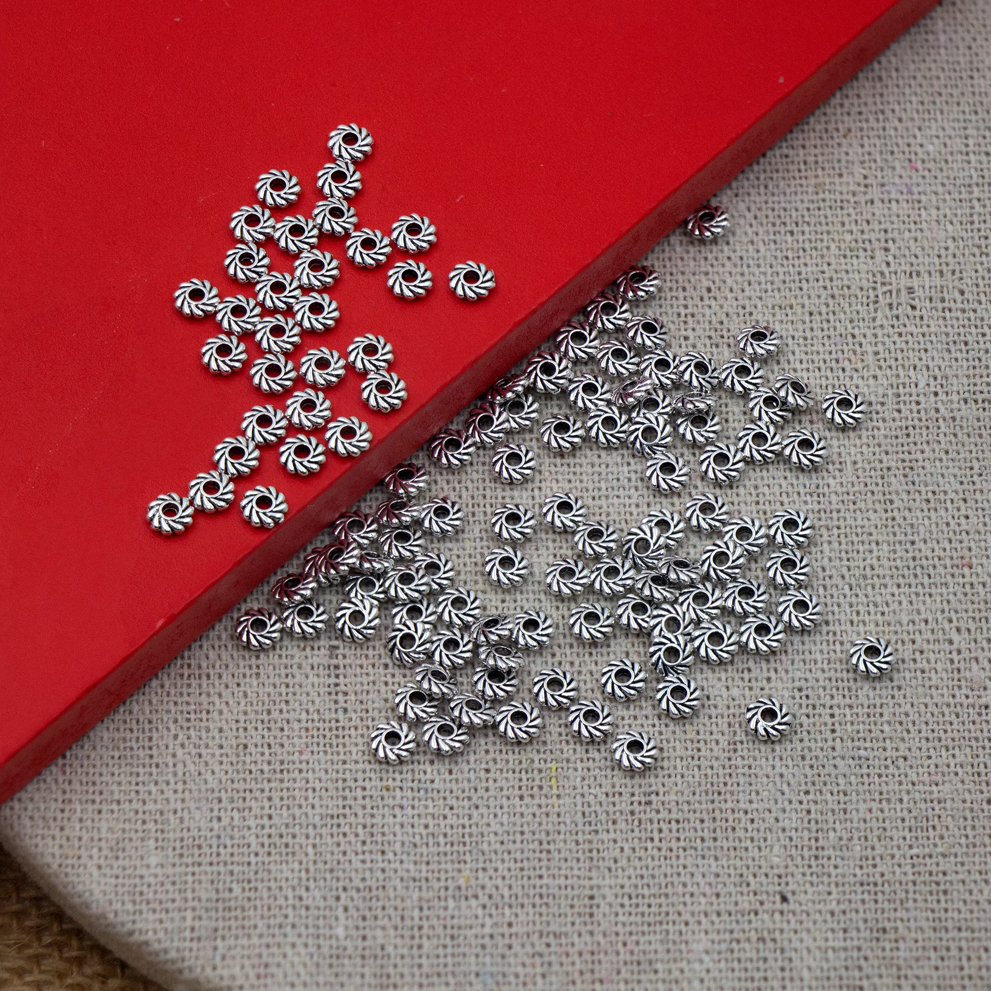

4.8mm 180pcs Gear Beads L670