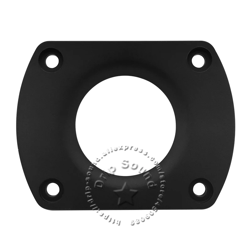 70x54mm 25-Core Speaker Tweeter Cover Panel Decorative Circle Speaker Fixed Plate 39mm Hole