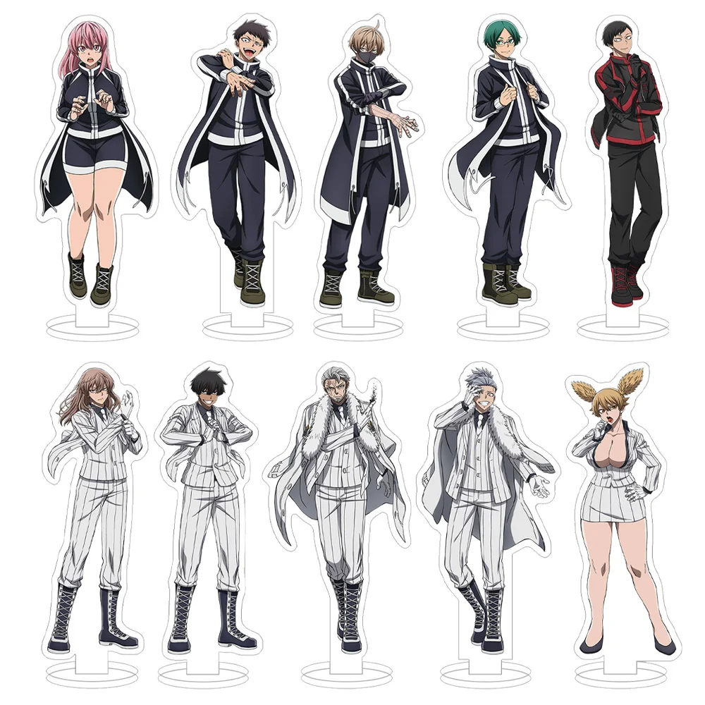 Tougen Anki personaje Kuina Sazanami Shiki Ichinose Yomogi Momokusa Rokuro Kiriyama Naito Mudano figura de Anime soporte acrílico regalo