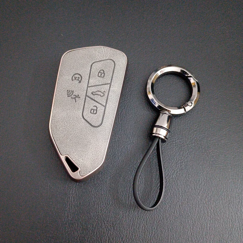 ل VW Golf GTI R MK8 ID.3 ID.4 سيات ليون تاركو أتيكا كوبرا ولد 5 زر حافظة مفاتيح السيارة عن بعد غطاء فوب كيرينغ اكسسوارات #5