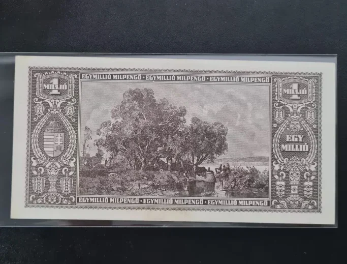 1946 المجر 1 مليون ملاحظات أصلية VF (مقتنيات Fuera De use Ahora)