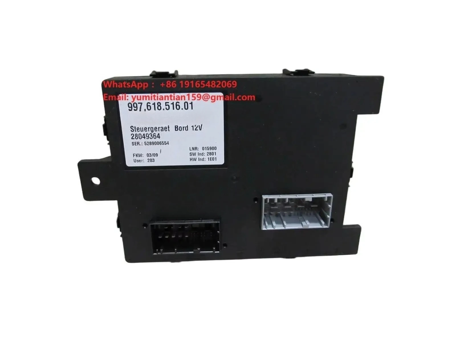 Body Control Module BCM OE 99761851601, for Porsche 911 997 Boxster 987 2005-2012