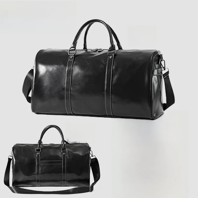 

Genuine Leather Travel Bag Fitn Sports Bag Large Capaci Cowhide Crossbody Bag Outdoor Lage Bag for Busin Trips