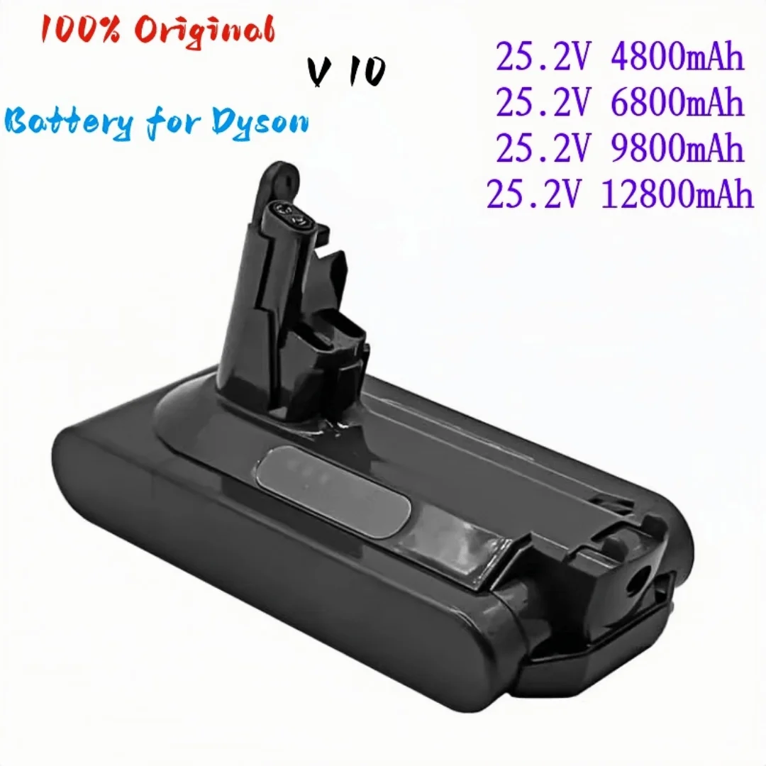 

For Dyson V10 12800mAh 25.2V Battery for Dyson SV12 Battery Absolute Animal Li-ion Vacuum Cleaner Rechargeable BATTERY SV12