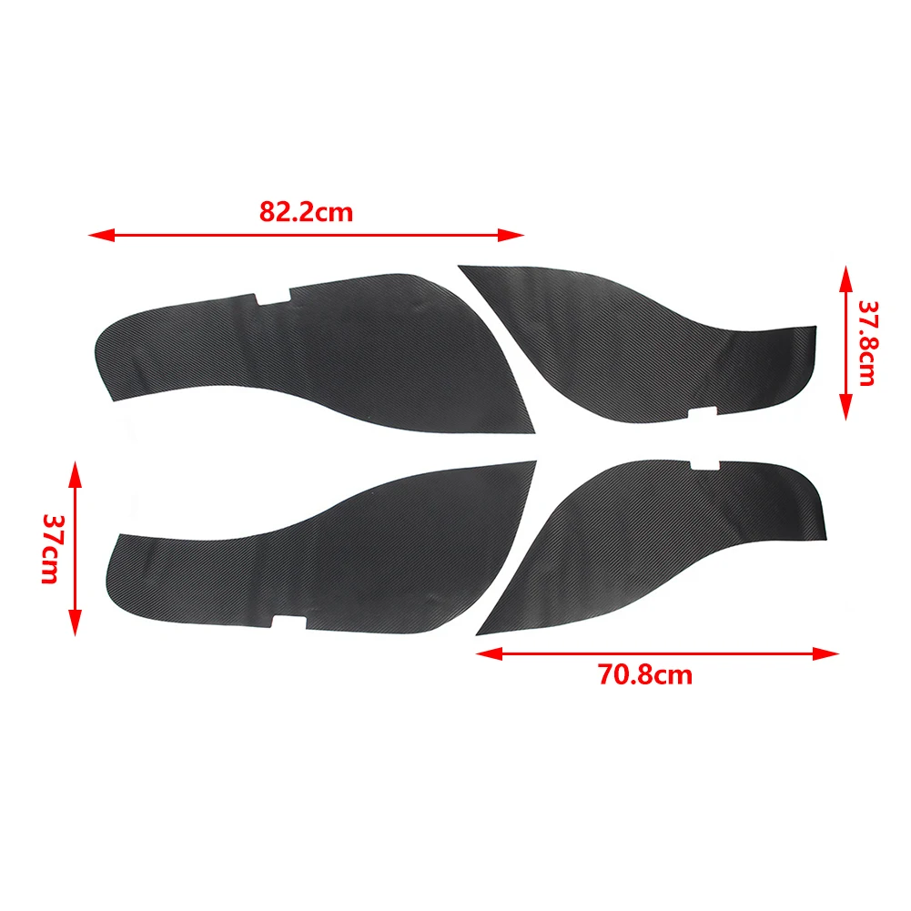 4Pcs/Set Car Door Anti Kick Pad Protection Cover Trim For Mercedes Benz GLE W167 V167 GLE350 GLE450 GLE400d 2020 2021 2022