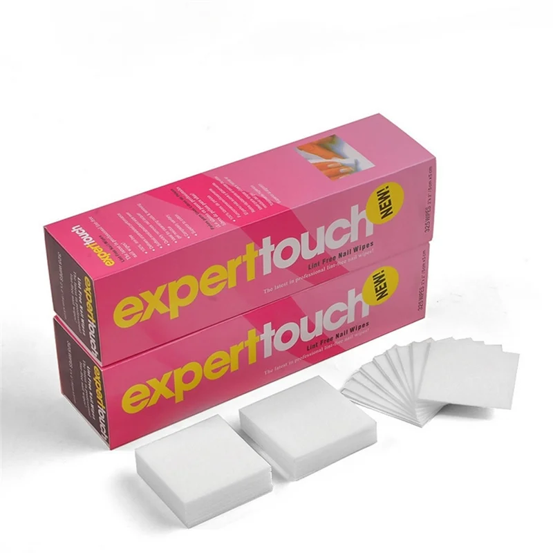 1PC 325pcs Lint-Free Nail Wipe Manicure Tool Cotton Pad Nail Polish Remover Wipes Napkins For Nail Art Gel Polish Remover