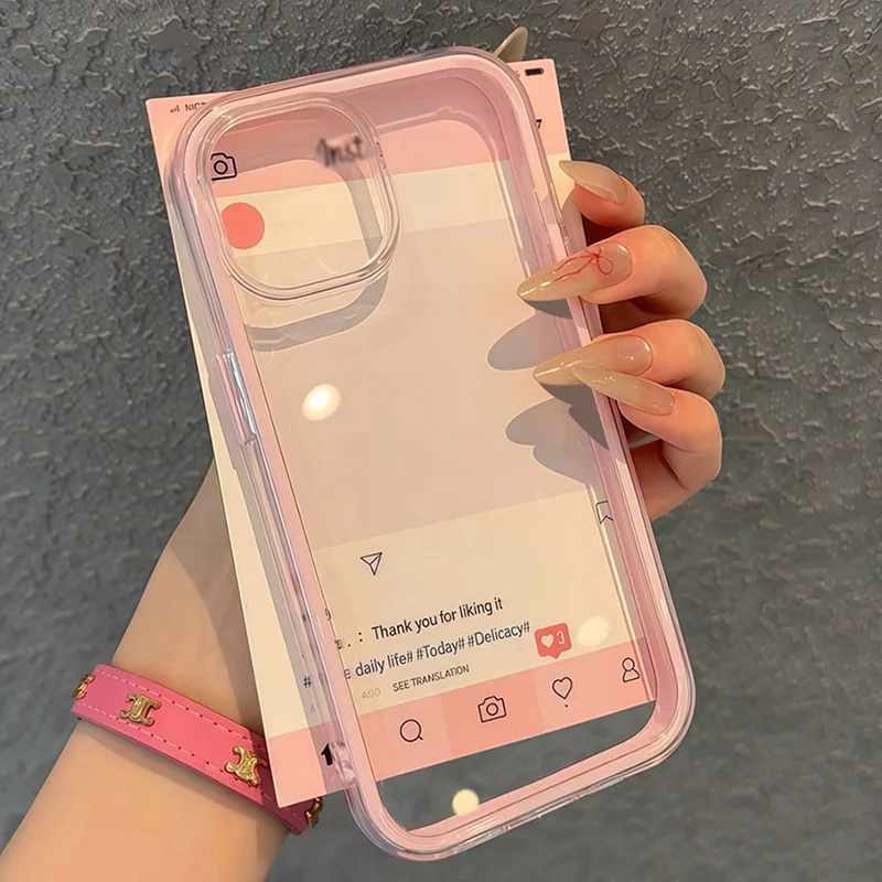 Przezroczyste etui na telefon Candy Color 2 w 1 do iPhone 13 11 15 14 12 16 Pro Max Shockproof Bumper Soft TPU Clear Cases Back Cover