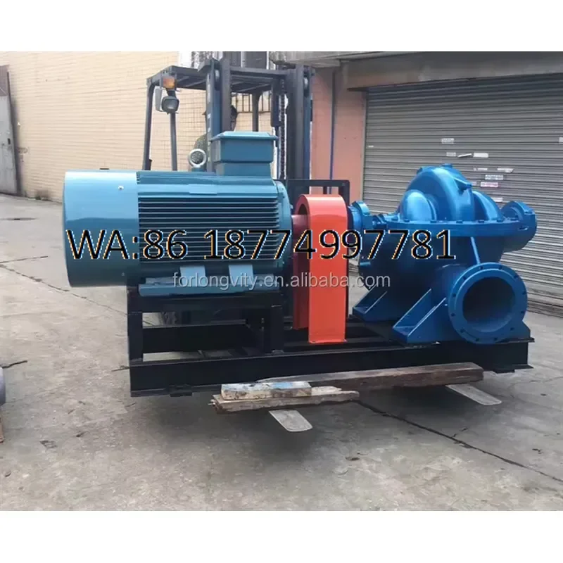 custom 2000m3/h Large Water Flow SH Split Case Pump Heavy Duty for High Pressure Firefighting and Hydraulic Engineering