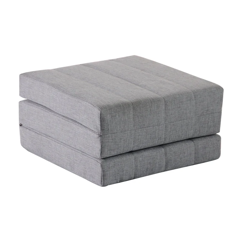 

Lazy Sofa Bedroom Single Double Floor Sofa Balcony Bed Folding Sponge Mattress Hardened