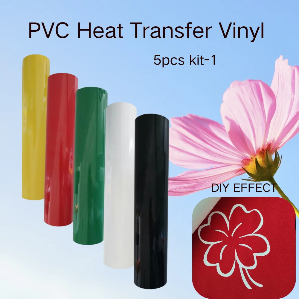 Флуоресцентный виниловый комплект из ПВХ «11,8 дюйма x 19,7 дюйма» для режущего плоттера с теплопередачей